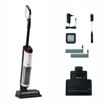 POLTI WD30C aspirateur de table Noir, Gris, Blanc Sans sac