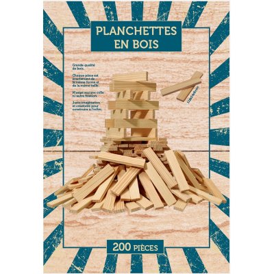 WDK  200 planchettes de construction