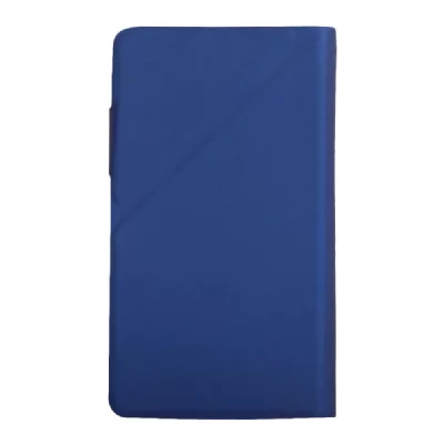 WE. CONNECT We etui pour smartphone 4 - effet peau de peche - bleu nuit