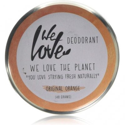 WE LOVE THE PLANET  Original Orange D&eacute;odorant Naturel Pot 48g