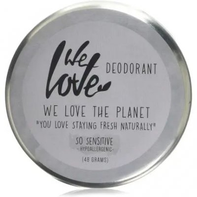 WE LOVE THE PLANET  So Sensitive D&eacute;odorant Naturel Pot 48g