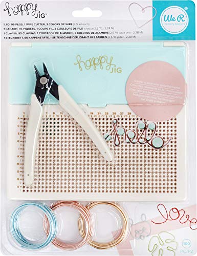 GENERIQUE We R Memory Keepers WR Tool Happy Jig Wire&PegKit, Multicolore, 1