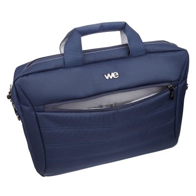 WE  Sacoche Ordinateur - 17,3 pouces - Nylon - Bleu 