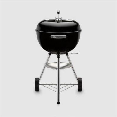 WEBER  barbecue a charbon original kettle - acier chrom&eacute; - 47 cm 1241304