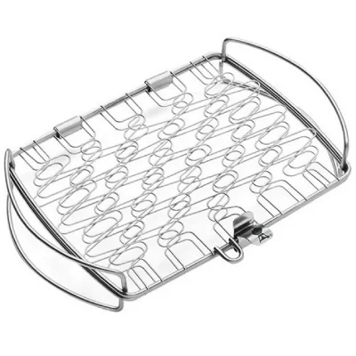 WEBER  Panier a poisson en acier inoxydable - grand modele 