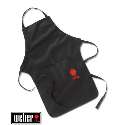 WEBER  Tablier Noir, Sangle Ajustable