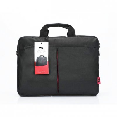 WE Classic  sacoche pour ordinateur portable 12-14'' Noir et rouge