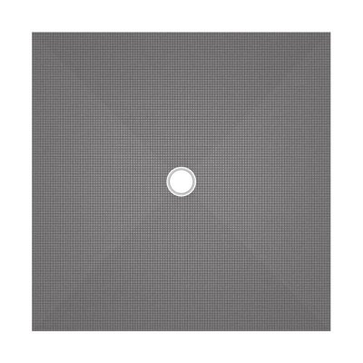 WEDI  - Receveur carr&eacute; Fundo Primo &eacute;coulement centr&eacute; 1000x1000x40mm