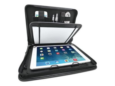 WEDO  Elegance Etui organiseur universelle A5 pour Tablette 9,7-10,5`` Noir