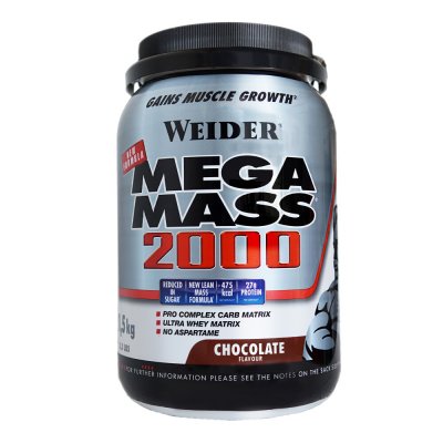WEIDER  Mega Mass 2000 1.5kg - Gainer