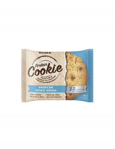 WEIDER  Protein American Cookie 90g -Biscuits Prot&eacute;in&eacute;s taille UNICA