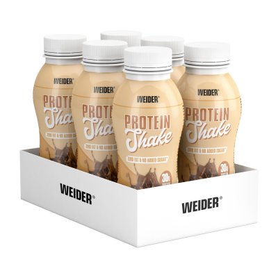 WEIDER  - Protein Shake - Milk Chocolate Pack de 6