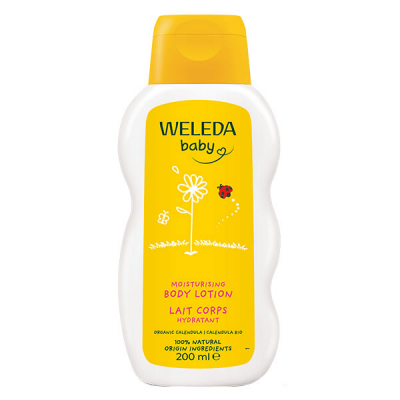 WELEDA  B&Eacute;B&Eacute; - Lait Corporel au Calendula Bio, 200ml
