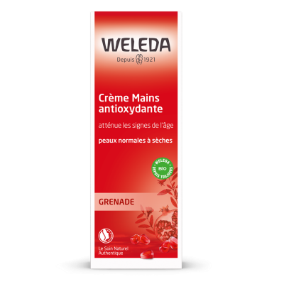 WELEDA  Cr&egrave;me Mains R&eacute;g&eacute;n&eacute;ratrice &agrave; la Grenade - 50 ml