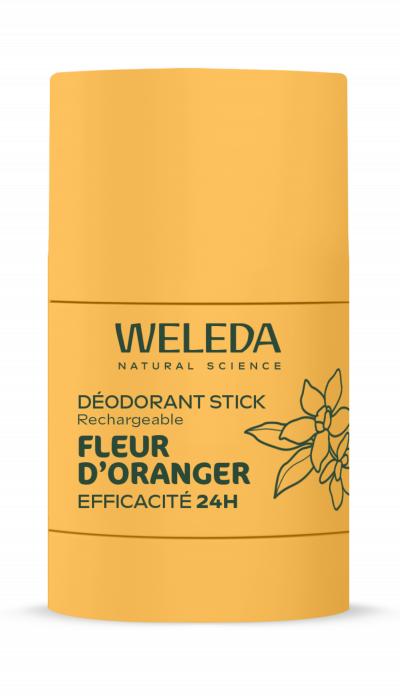 WELEDA  D&eacute;odorant Stick Rechargeable Fleur d&acute;Oranger 50g d&eacute;odorant
