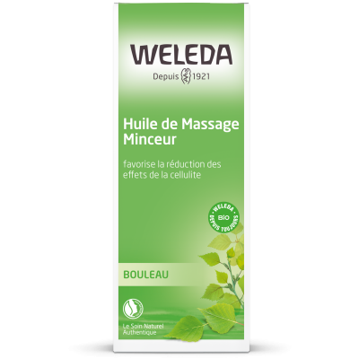 WELEDA  - Huile de Massage Minceur au Bouleau pour le corps 200 ml