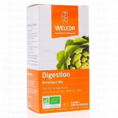 WELEDA  Les extraits de plantes - Digestion Artichaut bio flacon 60ml