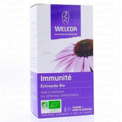 WELEDA  Les extraits de plantes - Immunit&eacute;Echinac&eacute;e bio flacon 60ml