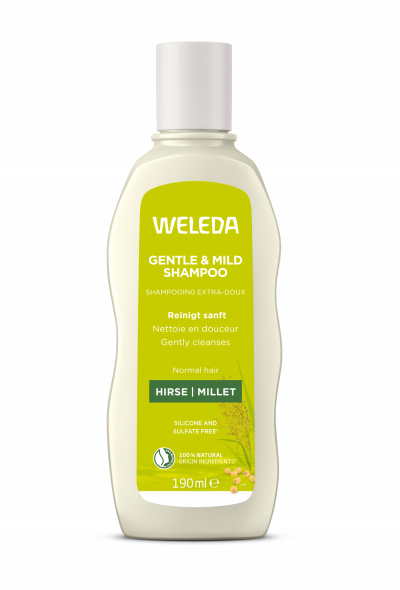 WELEDA  Millet Shampooing Nourrissant pour cheveux normaux 190ml