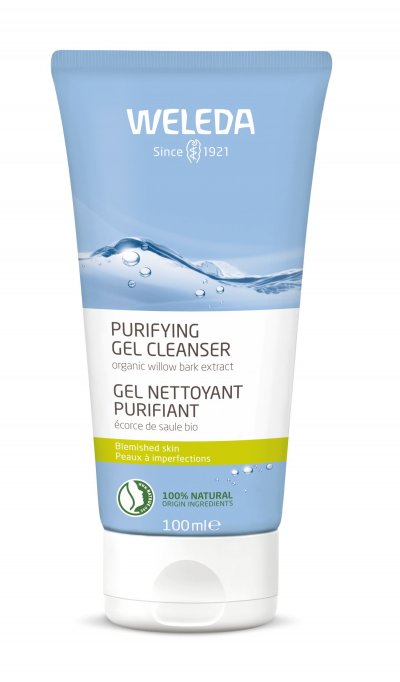 WELEDA  Saule - Gel nettoyant purifiant tube 100 ml