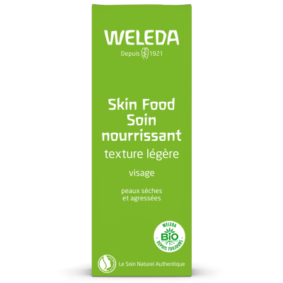 WELEDA  SKIN FOOD - Soin Nourrissant Visage Bio - Texture L&eacute;g&egrave;re, 75ml