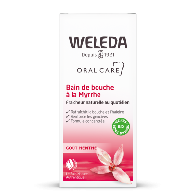 WELEDA  Soin Bucco-Dentaire Bain de Bouche &agrave; la Myrrhe Bio 50ml