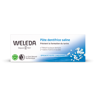 WELEDA  Soin Bucco-Dentaire P&acirc;te Dentifrice Saline 75ml