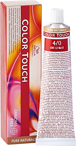 WELLA PROFESSIONALS  Color Touch Pure Naturals 60 ml 4/0 Medium Brown