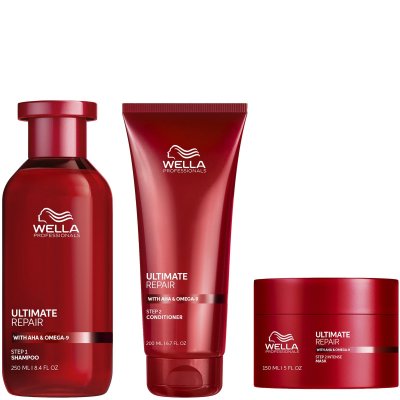 WELLA  Professionals Ultimate Repair - Masque r&eacute;paration profonde et douceur pour cheveux ab&icirc;m&eacute;s