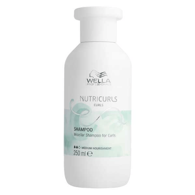 WELLA  Shampooing Micellaire Cheveux Boucl&eacute;s Nutricurls  250ml