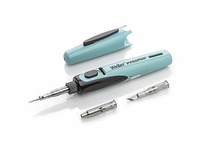 WELLER  Professional T0051608799 Kit de fer &agrave; souder sans fil au butane Pyropen WP60