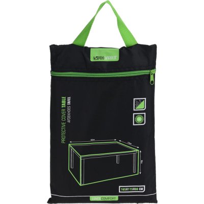 EHS WellHome Housse de protection pour table noire - 165x115x80 cm T.U