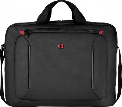 WENGER  BQ 16 Laptop Slimcase Toploader Laptop Sacoche Noir