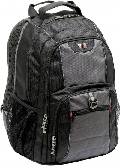 WENGER  PILLAR Sac &agrave; dos Black Logo PC/MAC/16'' - Noir 