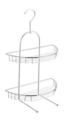 WENKO  15887100 &eacute;tag&egrave;re en fil m&eacute;tallique kuopio chrom&eacute;