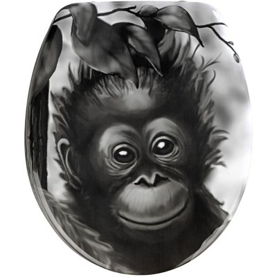 WENKO  18796100 abattant affe singe