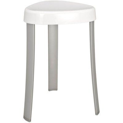 Wenko 19565100 tabouret de douche corrente blanc