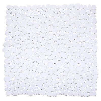 WENKO  20277100 Paradise Tapis Douche Blanc 54 x 54 cm