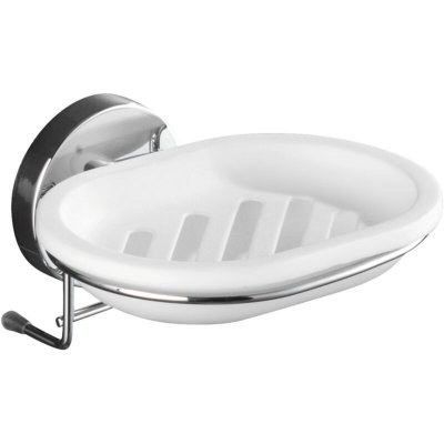 WENKO  20882100 milazzo vacuum-loc porte-savon mural 11,5 x 7 x 17,7 cm