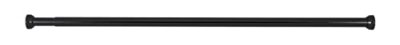 WENKO  23563100 barre de douche, noir, 70-115 cm