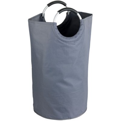 WENKO  3440803100 jumbo sac &agrave; linge plastique gris 57 x 40 x 3 cm