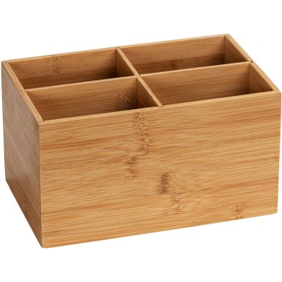 WENKO  Bo&icirc;te de Rangement, Marron, 22 x 12 x 14 cm - 23926100