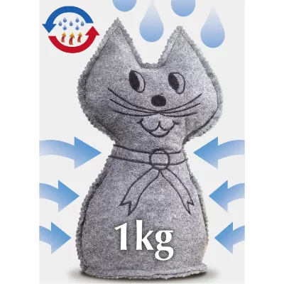 WENKO  - Sachet anti-humidit&eacute; Chat - 1 kg.