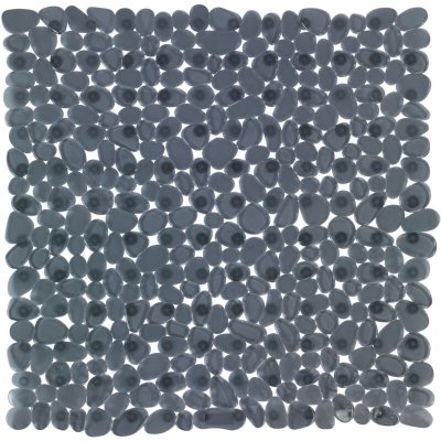 WENKO  Tapis de douche Paradise, Tapis antid&eacute;rapant, PVC, 54x54 cm, anthracite