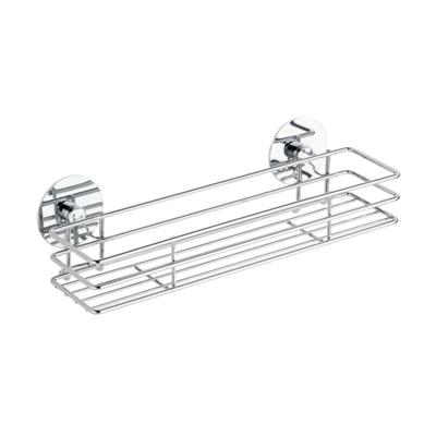 WENKO  Turbo-Loc&reg; &eacute;tag&egrave;re &agrave; &eacute;pices - fixer sans percer, M&eacute;tal chrom&eacute;, 30 x 9 x 8 cm, Argent brillant