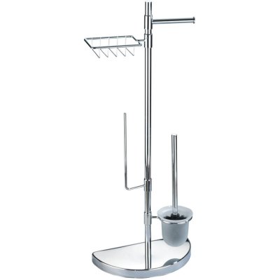 WENKO  - WC-Center &agrave; encombrement r&eacute;duit - Avec 4 supports pivotants