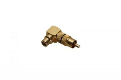 GOOBAY Wentronic 11590-gb prise Cinch vers Cinch Jack Adaptateur audio Dor&eacute;