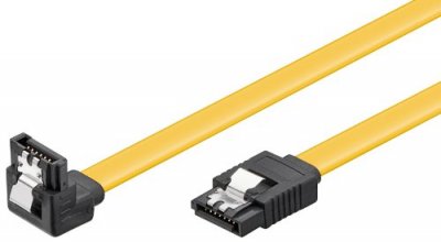 WENTRONIC  1m SATA HDD 1m SATA SATA Jaune c&acirc;ble SATA - C&acirc;bles SATA