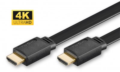 GOOBAY Wentronic 31928-GB - C&acirc;ble hdmi haute vitesse avec Ethernet (3 m)