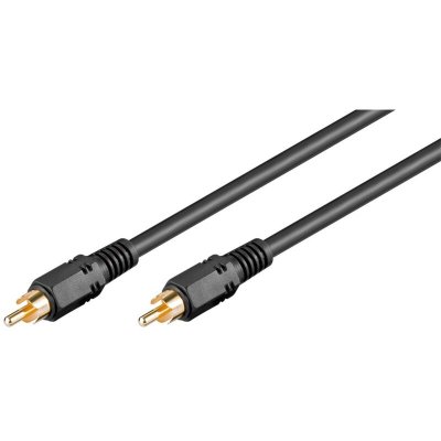 GOOBAY Wentronic C&acirc;ble audio / vid&eacute;o (RCA fiche RCA) 20 m (Import Allemagne)